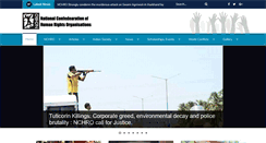 Desktop Screenshot of nchro.org